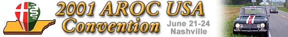 2001 AROC Convention