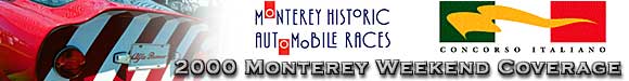 2000 Monterey Historic Autombile Races
